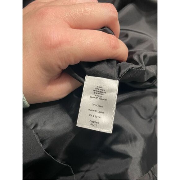 Talbots Women’s Tan Black Ivory ALine Lined Houndstooth Wool Skirt Petite 14 - Picture 12 of 13